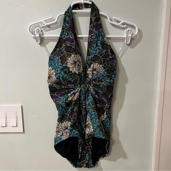 NWOT Miraclesuit Rhiannon Dream Moonlight One Piece Swimsuit Size 8 - Picture 3 of 9